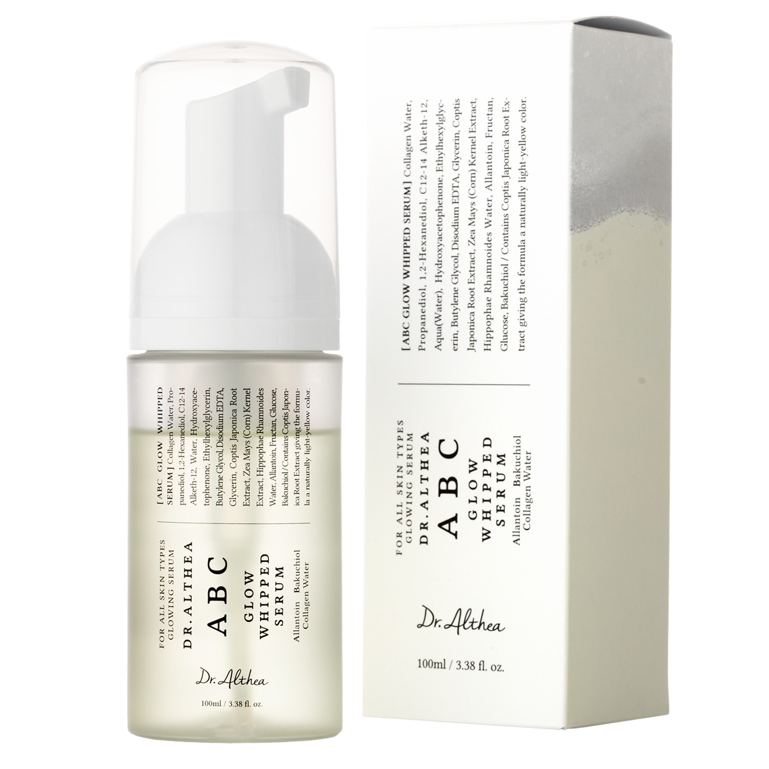 Dr.Althea ABC Glow Ser biciuit cu consistență spumoasă 100ml