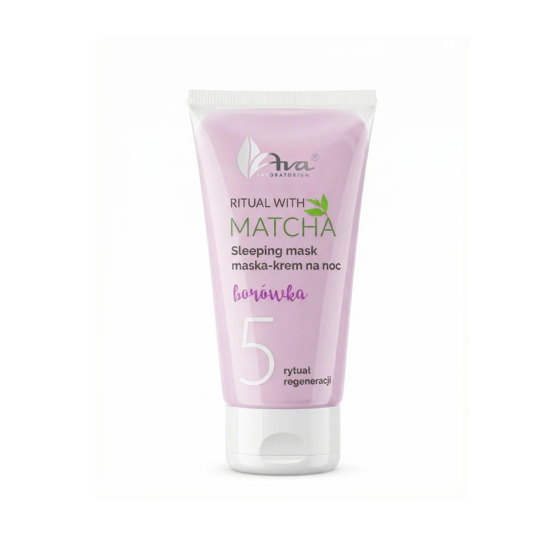 AVA Ritual cu Matcha 5 Mască de dormit-Cremă de noapte 50ml