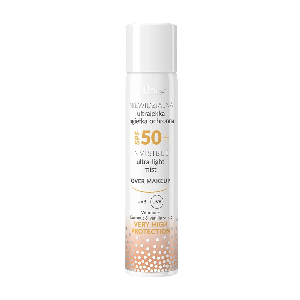AVA Invisible Ultralight Protective Mist cu SPF50+ 75ml