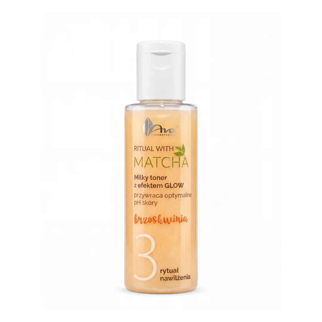 AVA Ritual cu Matcha 3 Milky Toner cu efect de strălucire 100ml