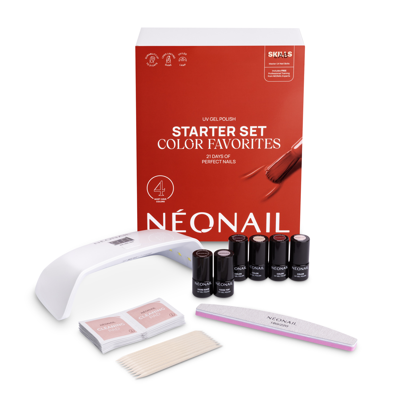Neonail Nail Styling Starter Kit Color Favorites