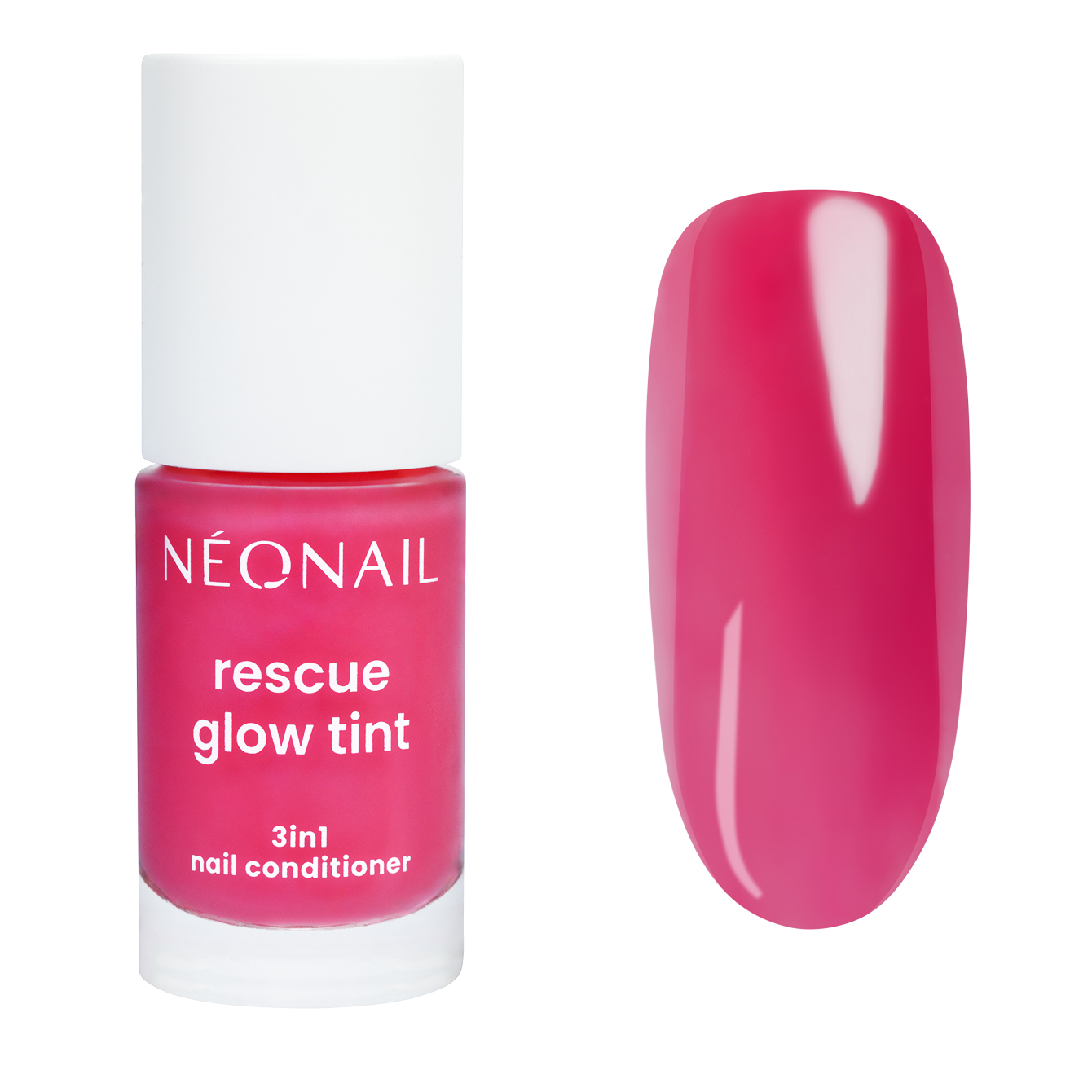 Neonail Nail Conditioner 3in1 Magenta roz