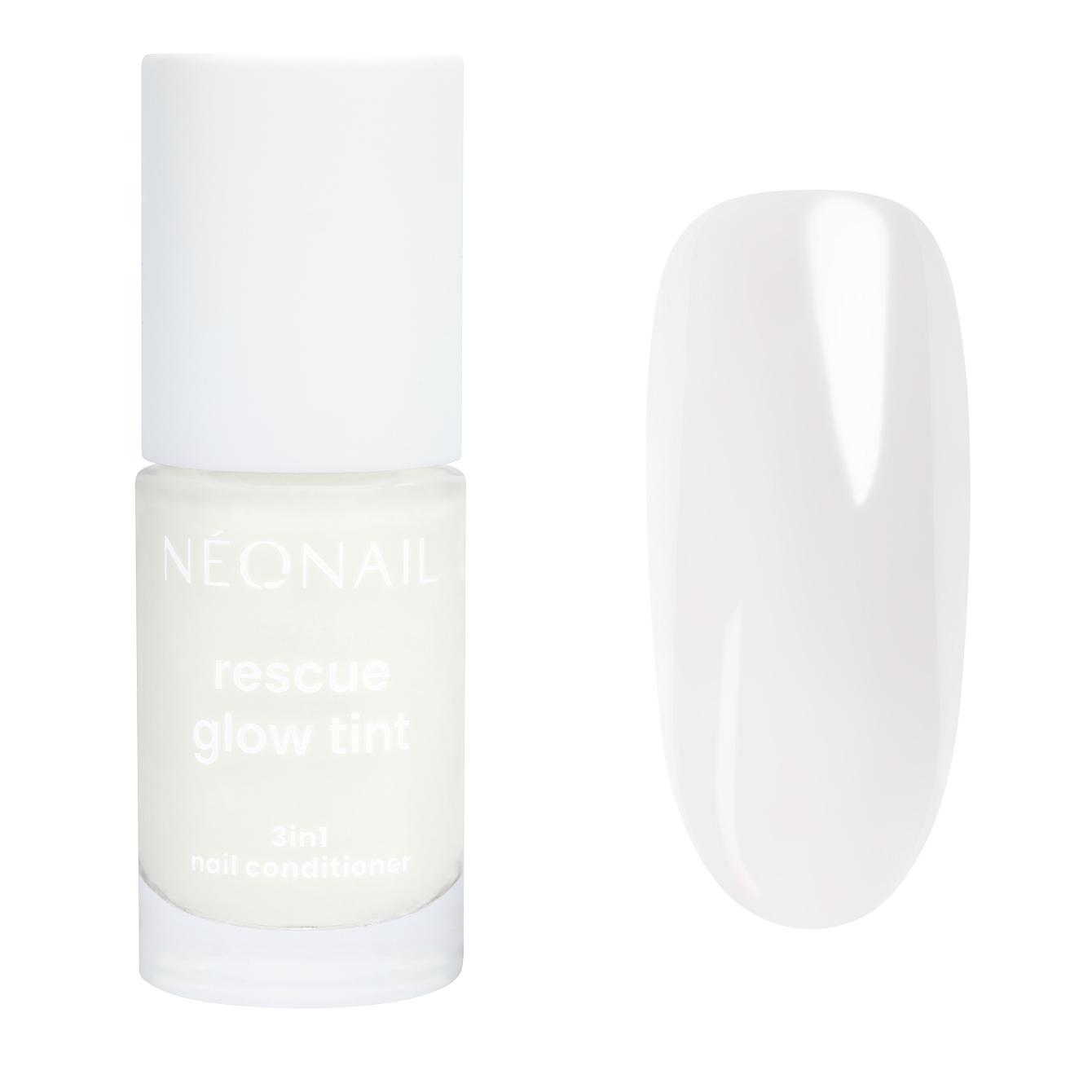 Balsam de unghii Neonail 3in1 alb lăptos