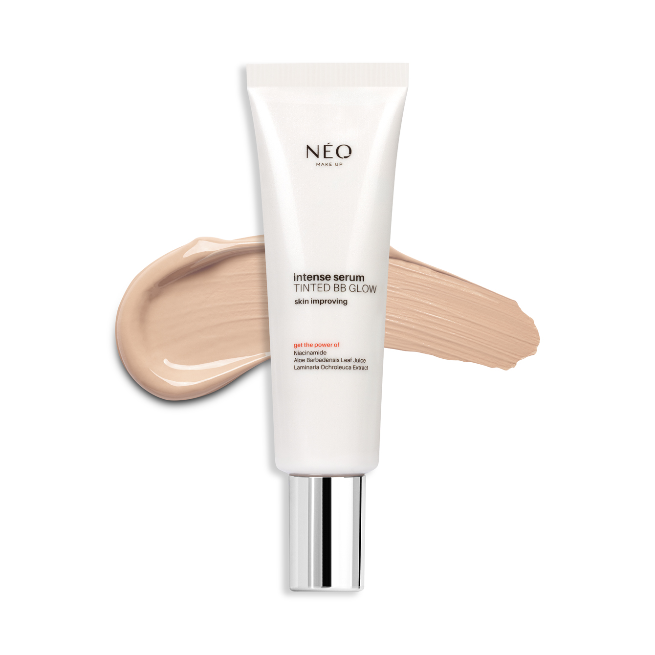 Neo Make Up Ser intens colorat BB Glow Cream SPF50 02 Beige Glow