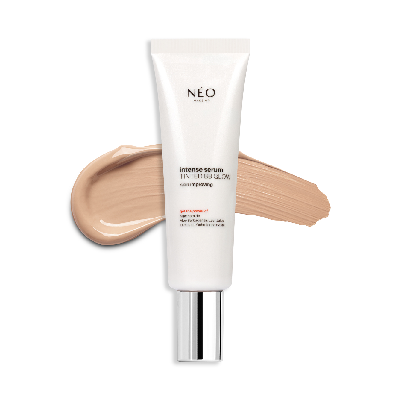 Neo Make Up Intense Serum Tinted BB Glow Cream cu filtru SPF50 03 Sand Glow