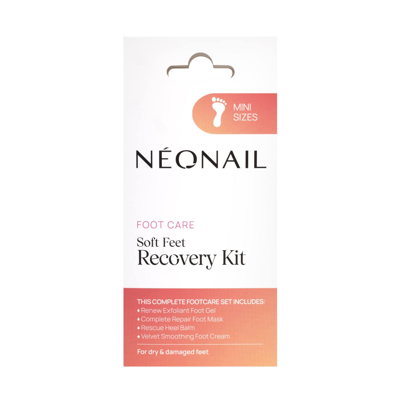 Kit de recuperare a picioarelor moi Neonail 4x10ml