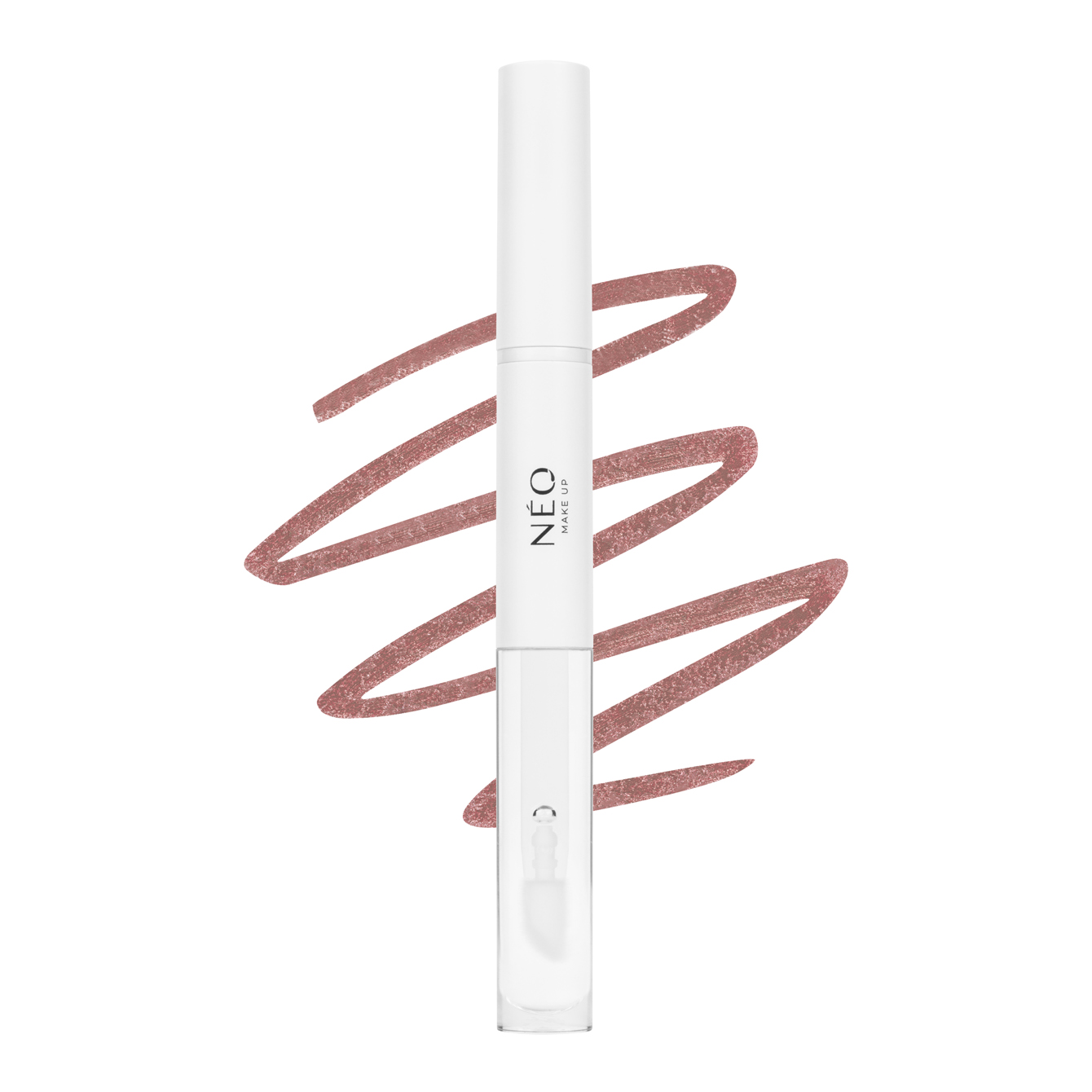 Neo Make Up 2-in-1 Lip Liner cu luciu de buze 05 Bare Nude