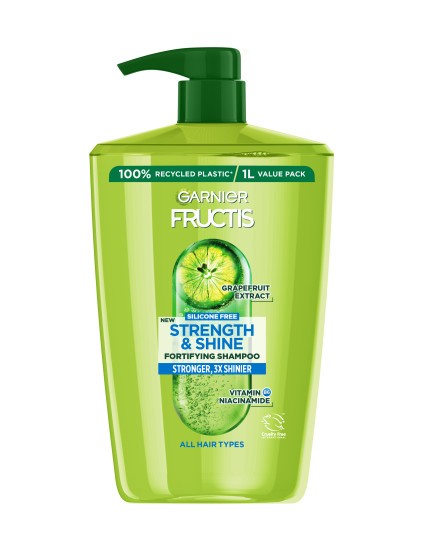 Garnier Fructis Strength & Shine Șampon de întărire a părului 1000ml