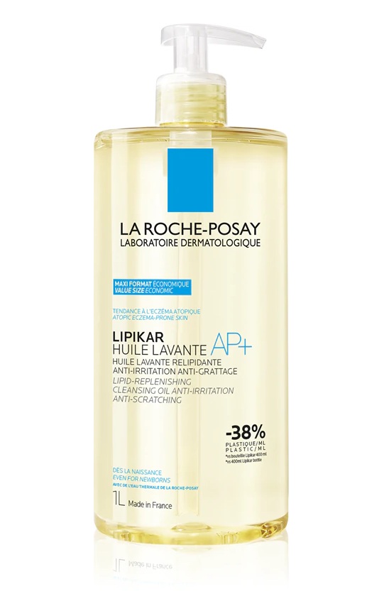 La Roche-Posay Lipikar Lipid Replenishing Cleansing Oil 1000ml