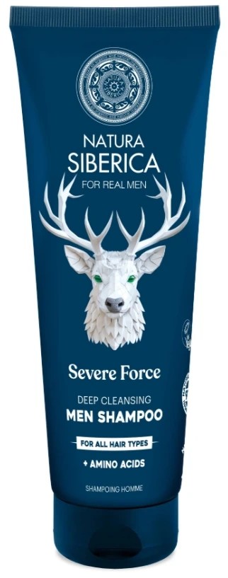 Natura Siberica Men Arctic Wild Șampon de curățare profundă 200ml
