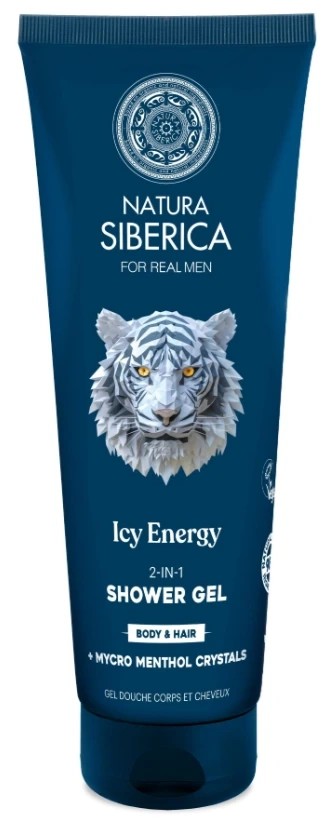 Natura Siberica Men Arctic Wild 2-in-1 Gel de duș pentru corp și păr 200ml