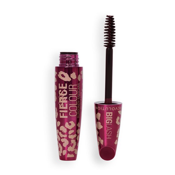 Makeup Revolution Big Lash Fierce Colour Mascara Cherry Coded Eyelashes
