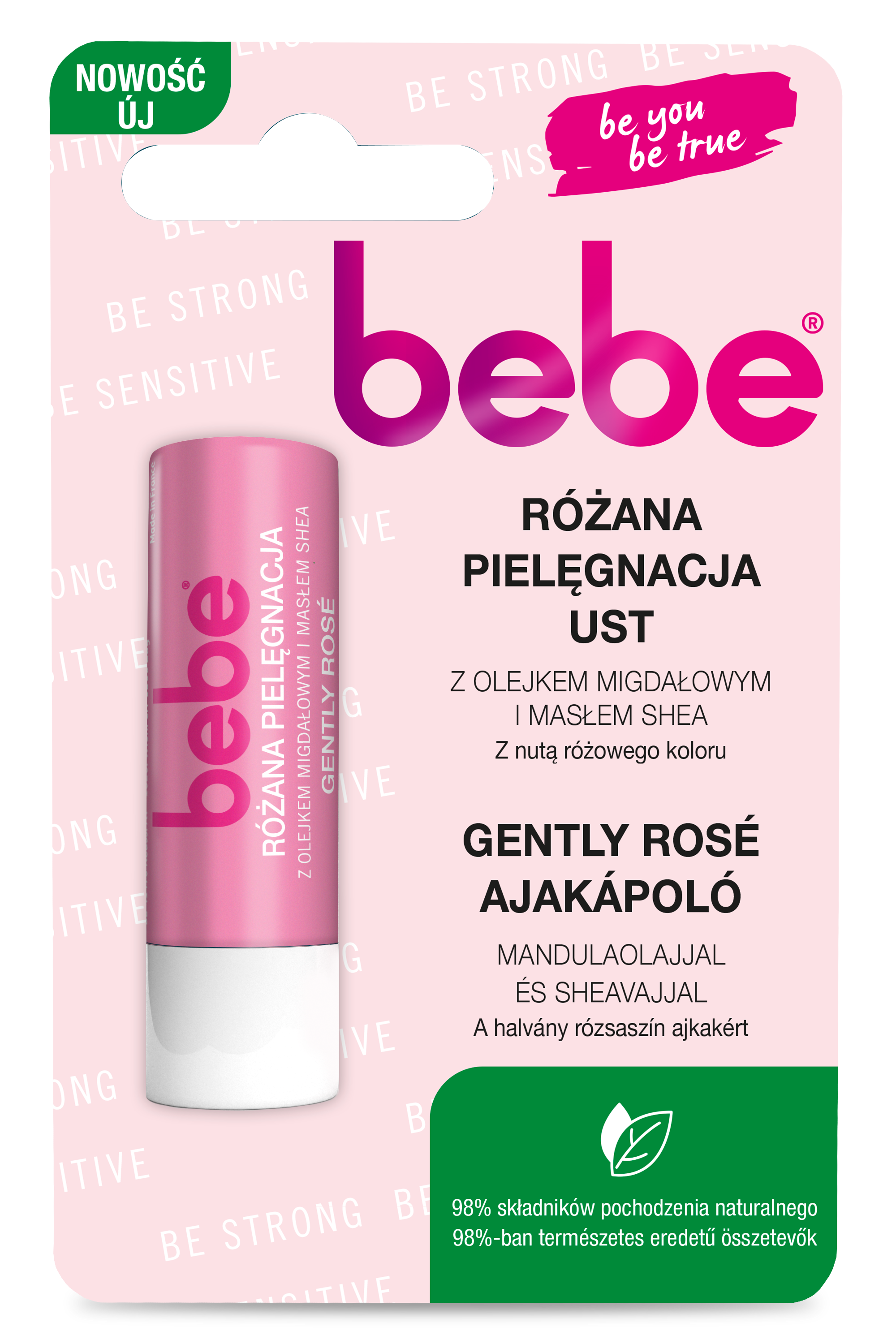 Bebe Young Care Ruj trandafiriu 4.9g