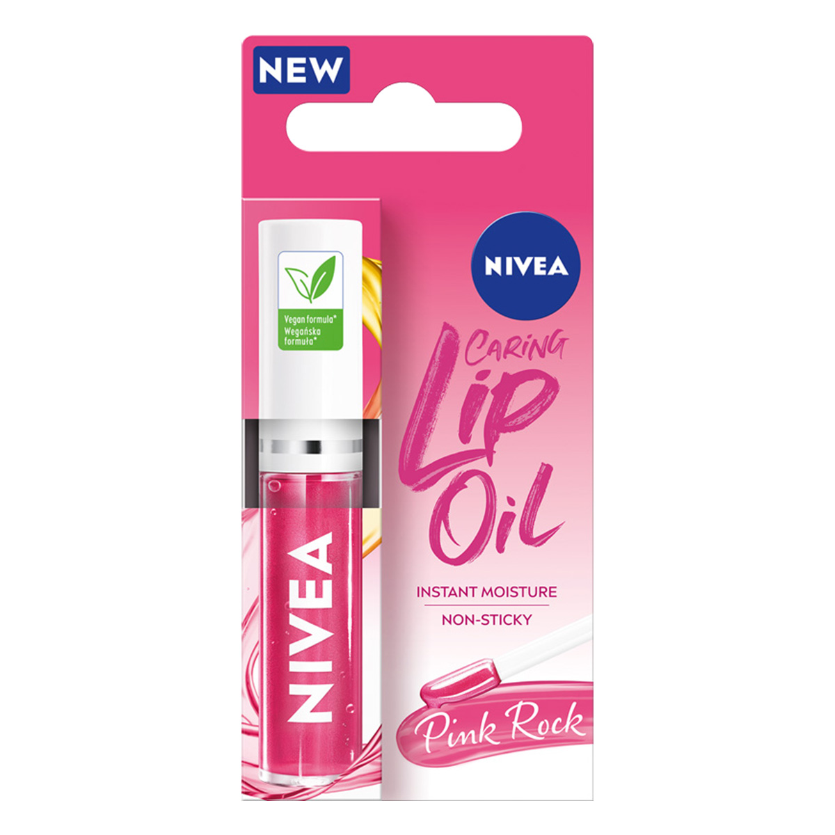 NIVEA Caring Lip Oil Pink Rock