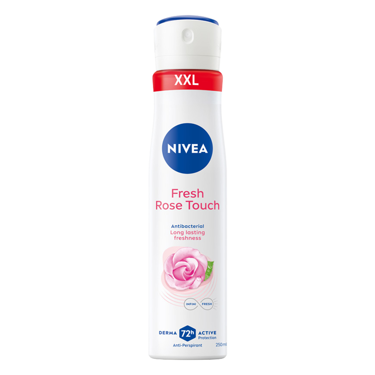 Spray antiperspirant de protecție NIVEA Fresh Rose Touch 72h 250ml