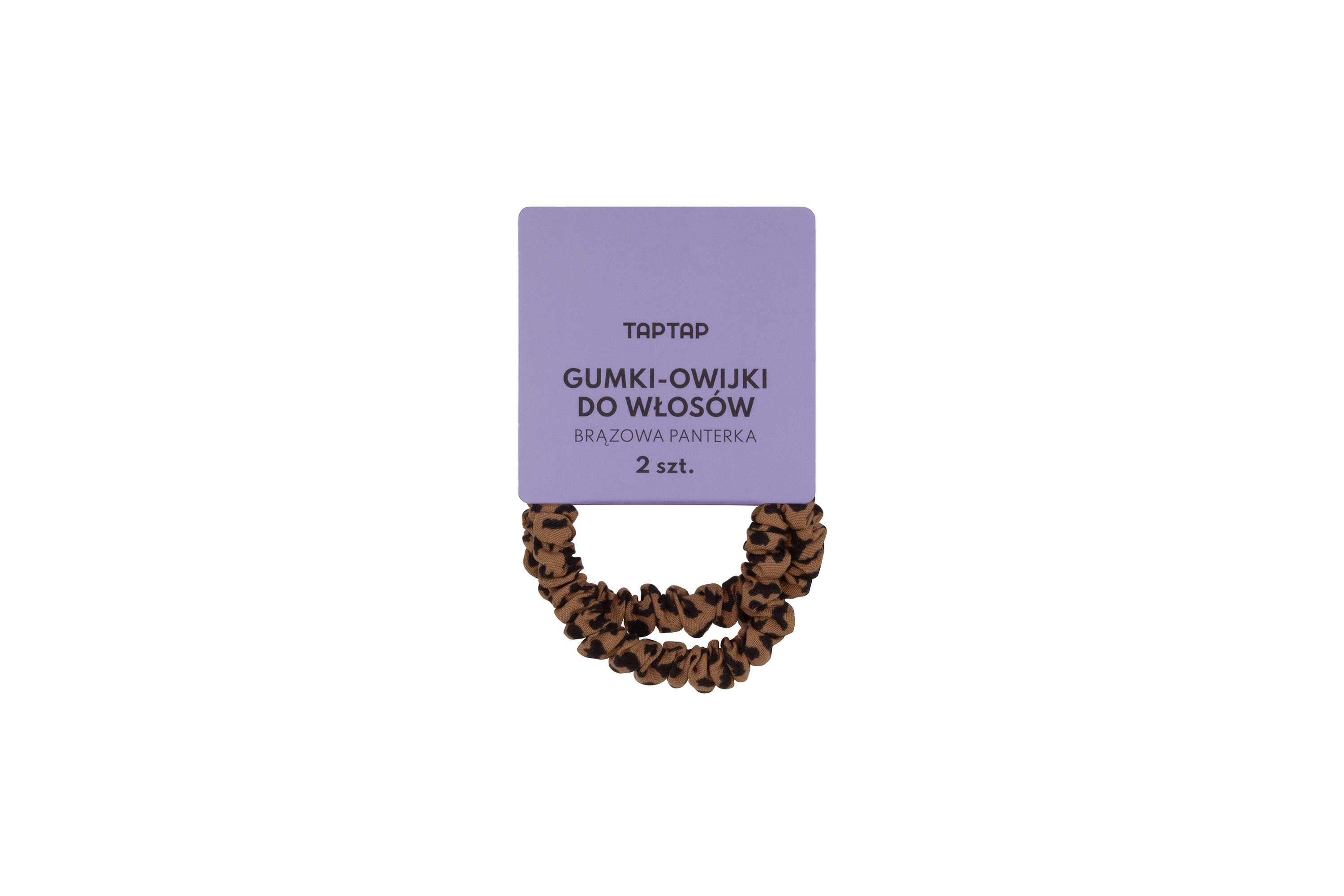 TAPTAP Erasers subțiri Înfășurături pentru păr Brown Panther 2 bucăți
