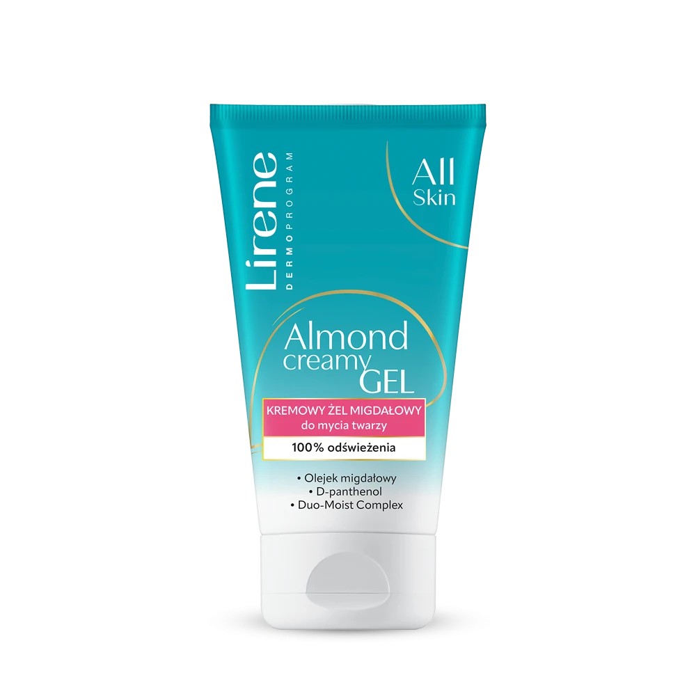 Lirene Gel cremos de spălare facială cu migdale 150ml