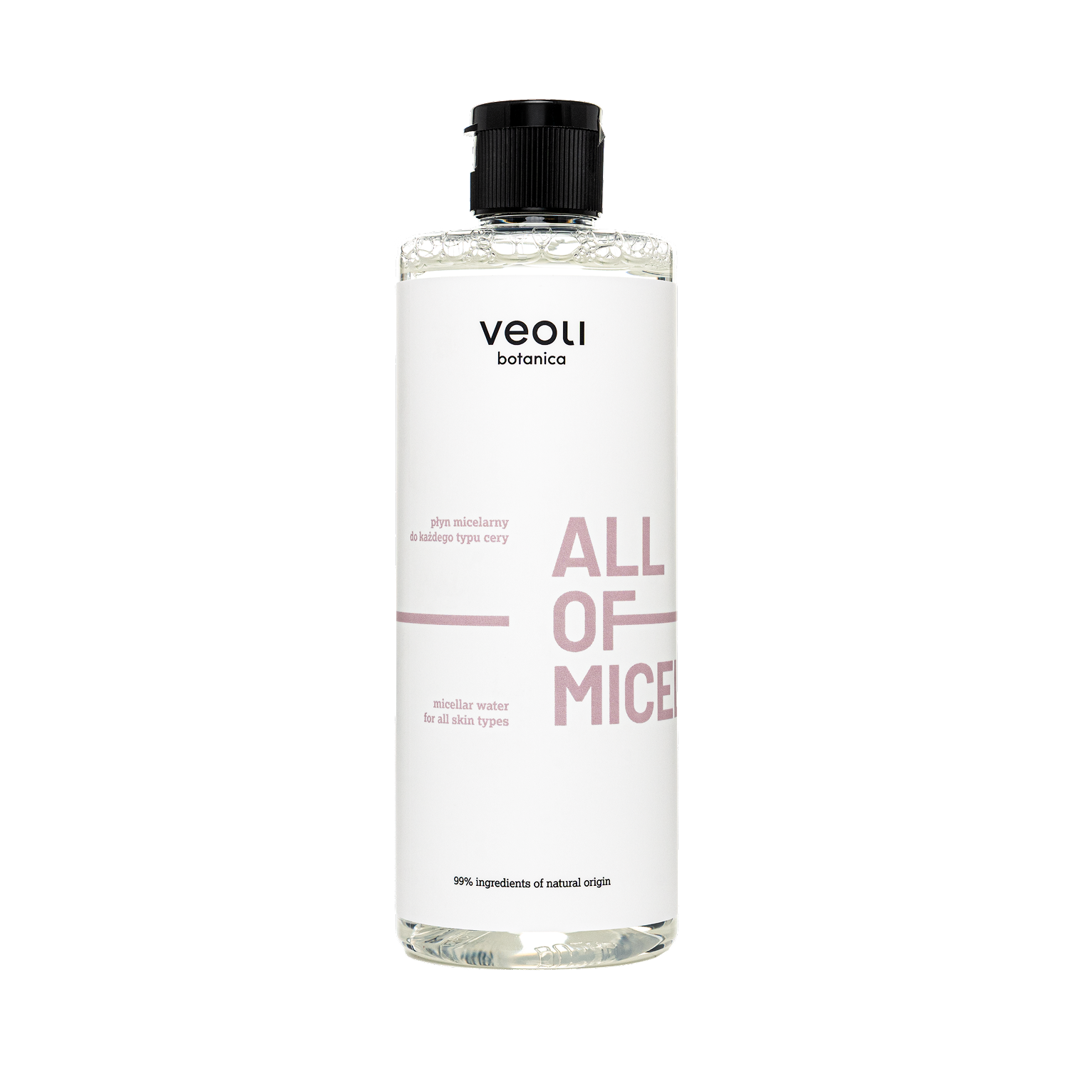 Veoli Botanica ALL OF MICELLAR Loțiune micelară pentru toate tipurile de piele 500ml