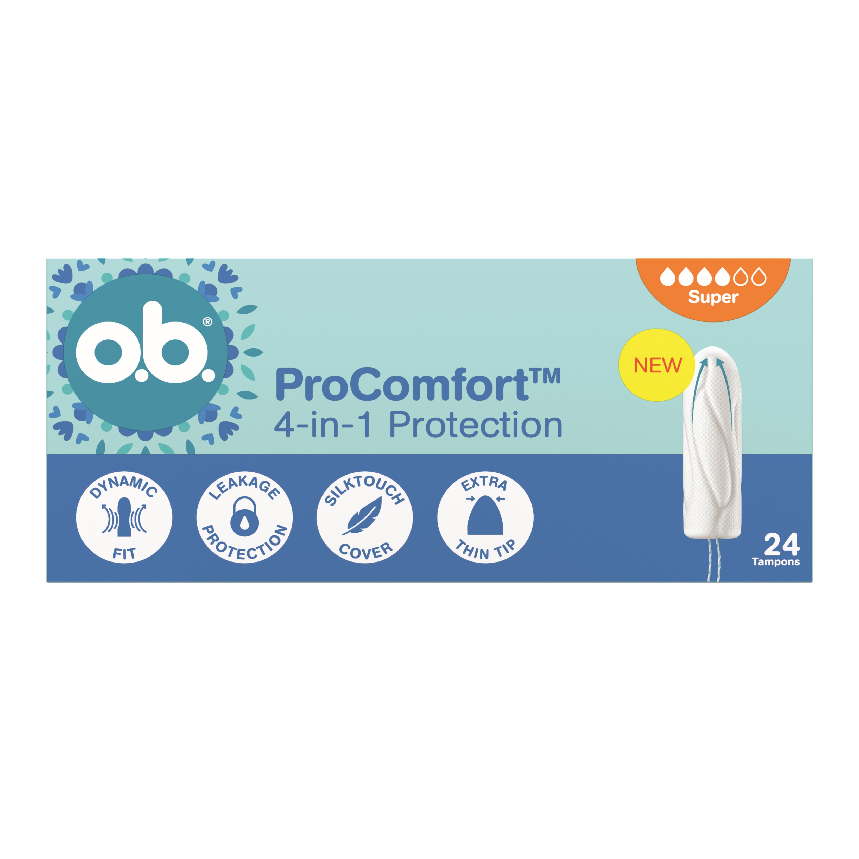 o.b. Tampoane ProComfort 4in1 Super 24