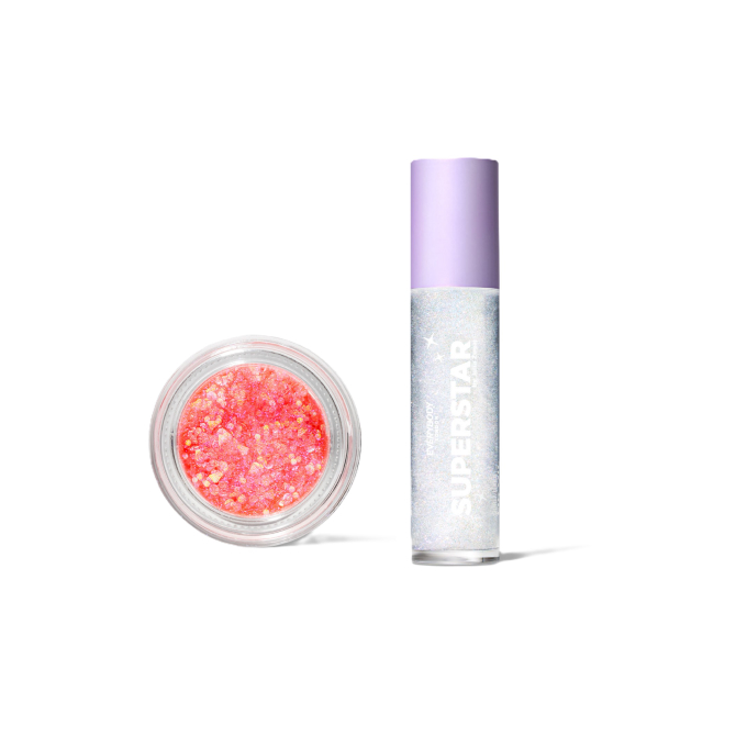 EVERYBODY London by Julia Żugaj Set Magic Pink Glitter + Starry Night Lip Oil