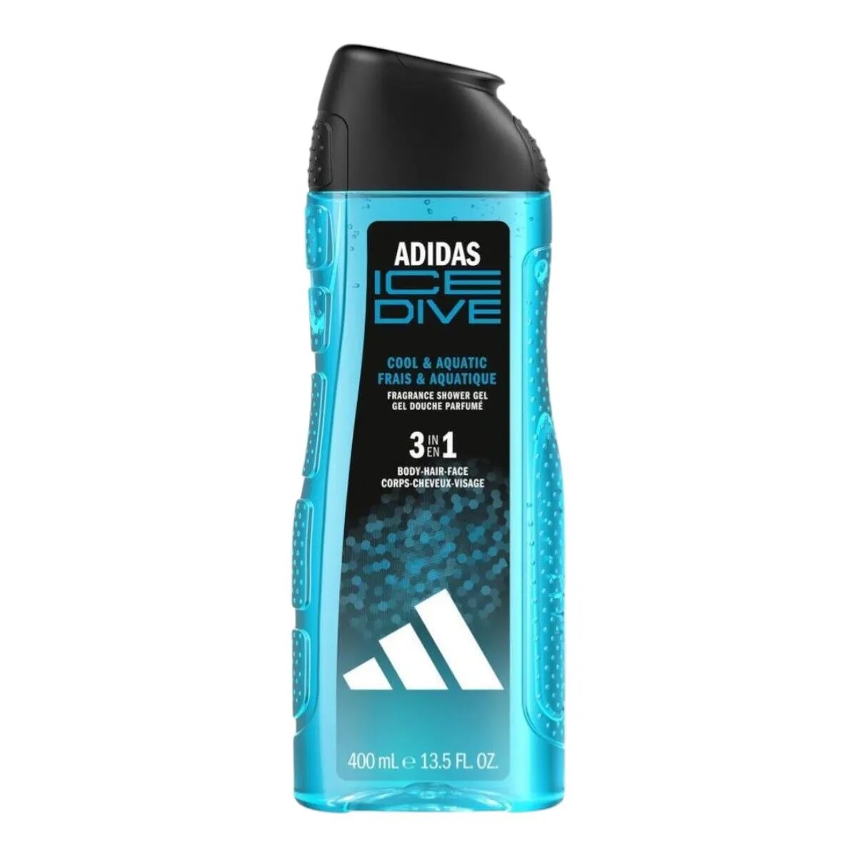 ADIDAS Ice Dive 3-in-1 Gel de duș pentru bărbați 400ml