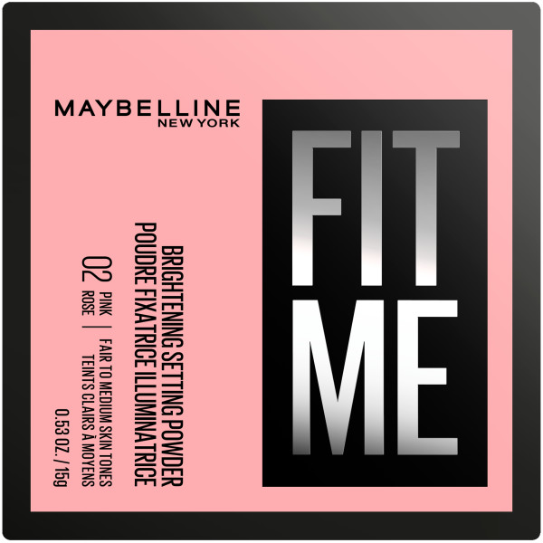 Maybelline Fit Me Mattifying Powder Pudră de față 02 roz