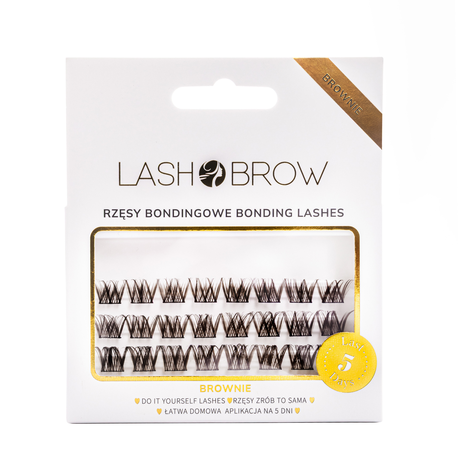 LASH BROW Bonding Clumps Set Drama Queen Brownie