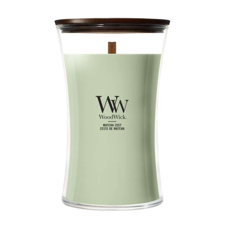 WoodWick Lumânare mare Matcha Zest