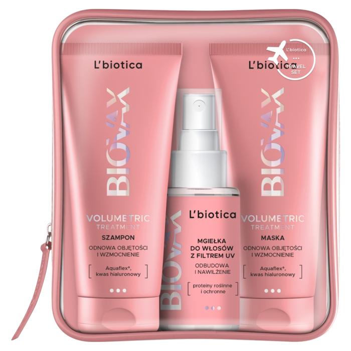 Kit de îngrijire a părului Biovax Volumetric Treatment