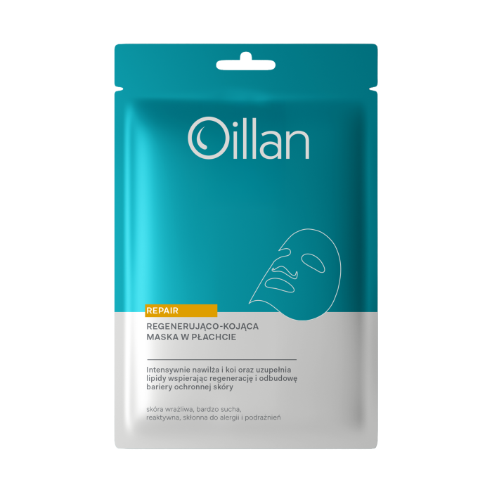Oillan Repair Mască hidratantă și calmantă pentru piele foarte uscată și sensibilă
