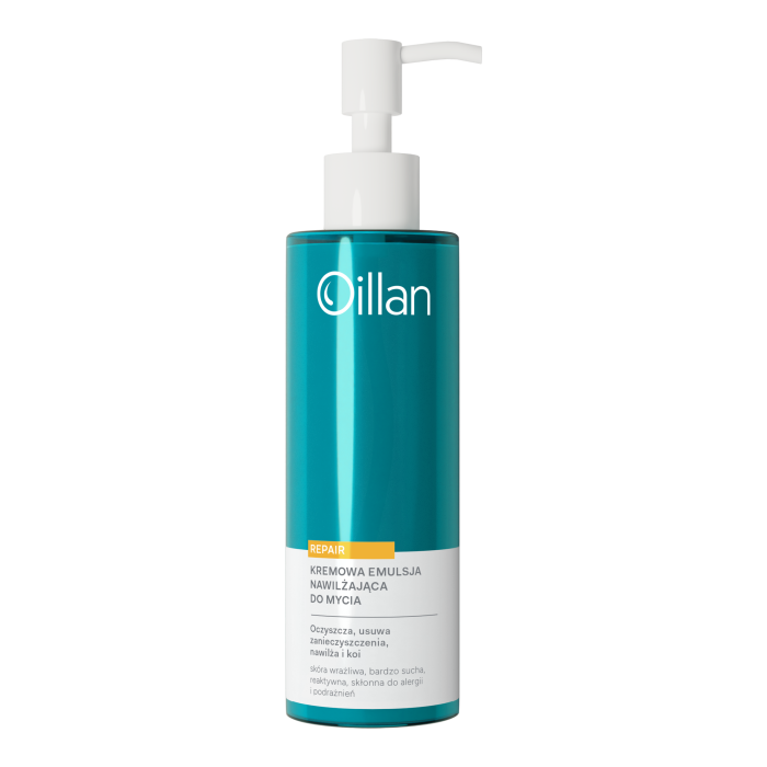 Oillan Repair Creamy Face Wash pentru piele sensibilă și foarte uscată 200ml