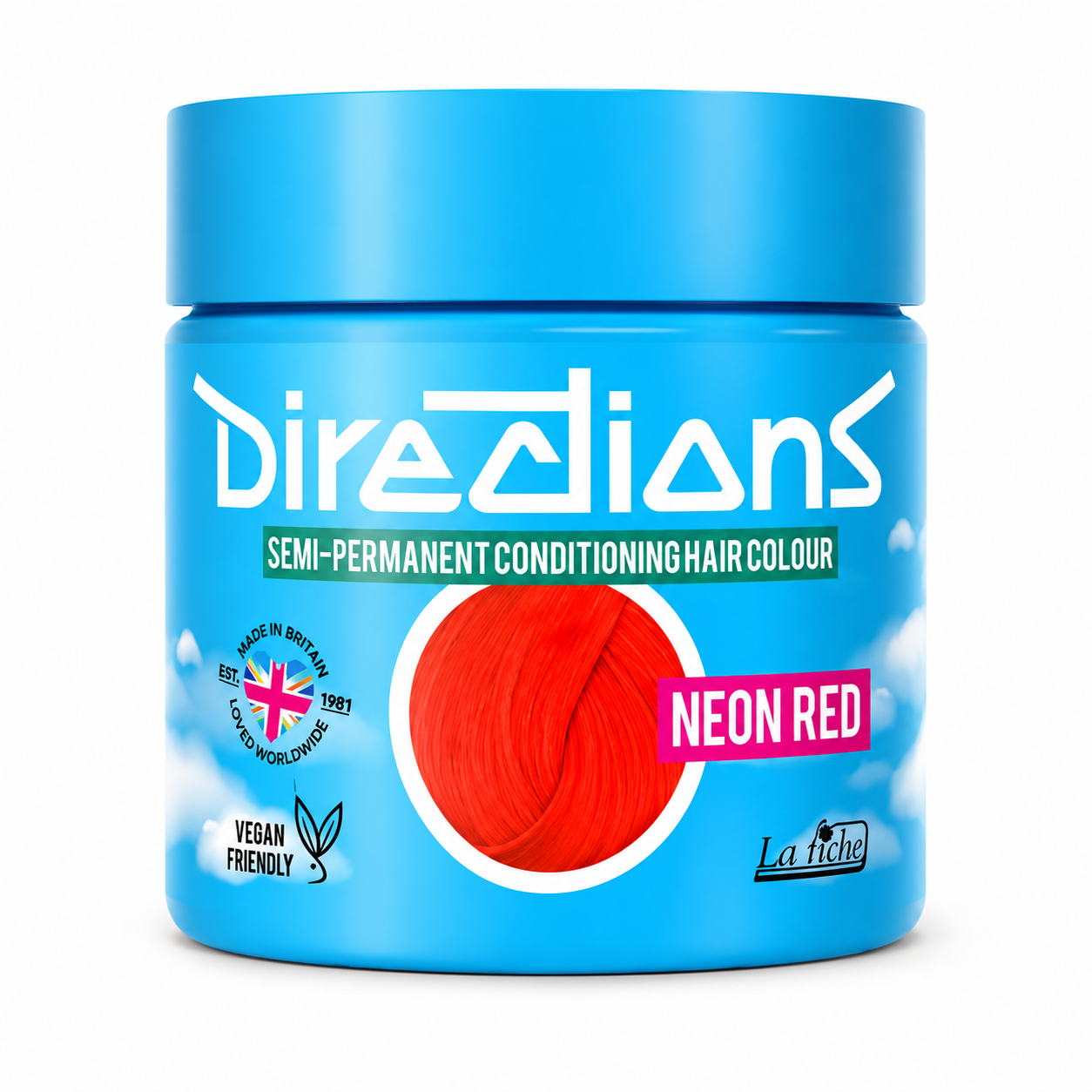La Riche Directions Semi Permanent Tonic pentru păr semipermanent Neon Red 100ml