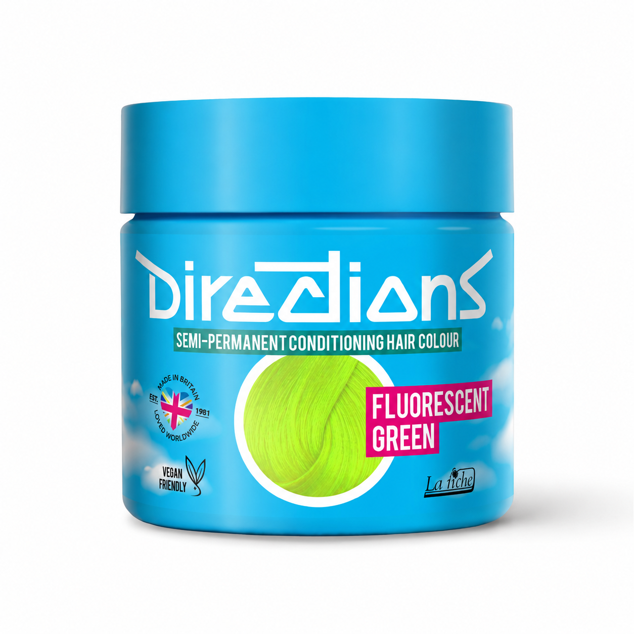 La Riche Directions Semi Permanent Tonic pentru păr semipermanent verde fluorescent 100ml