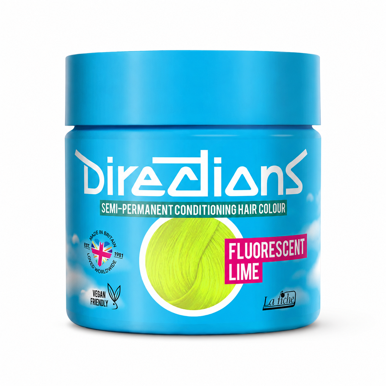 La Riche Directions Semi Permanent Semi-permanent Tonic pentru păr Fluorescent Lime 100ml