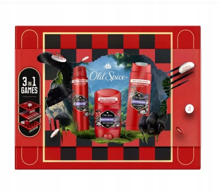 Set Old Spice Nightpanther Gamebox pentru bărbați