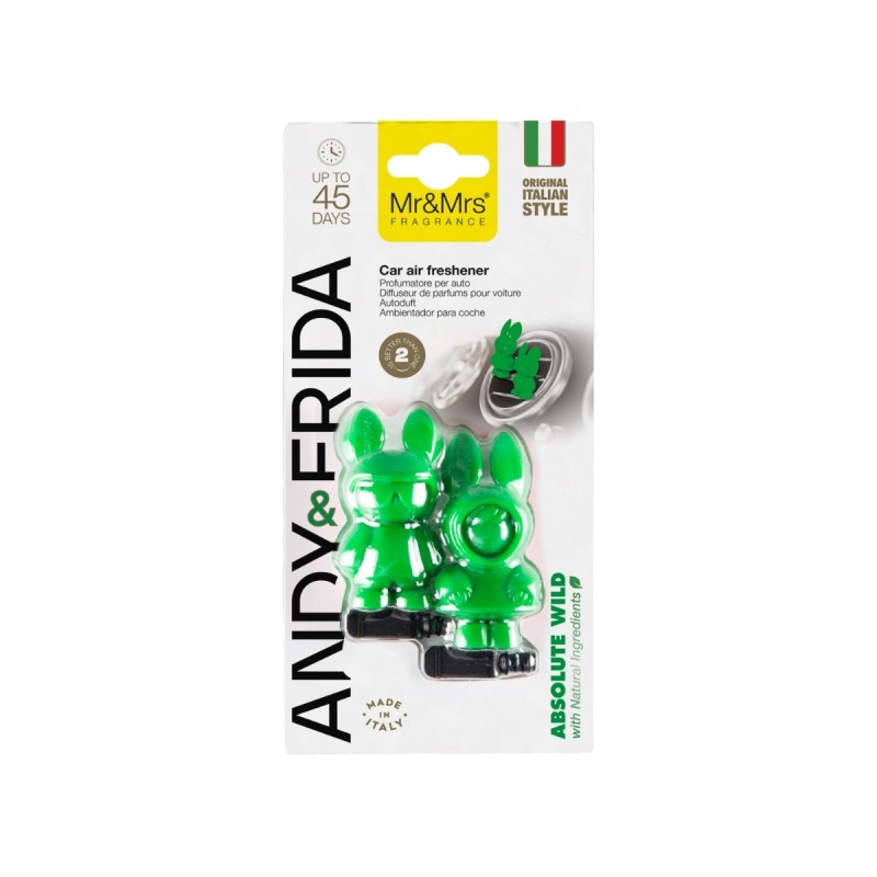 Mr & Mrs Fragrance Andy & Frida Odorizant auto Absolute Wild