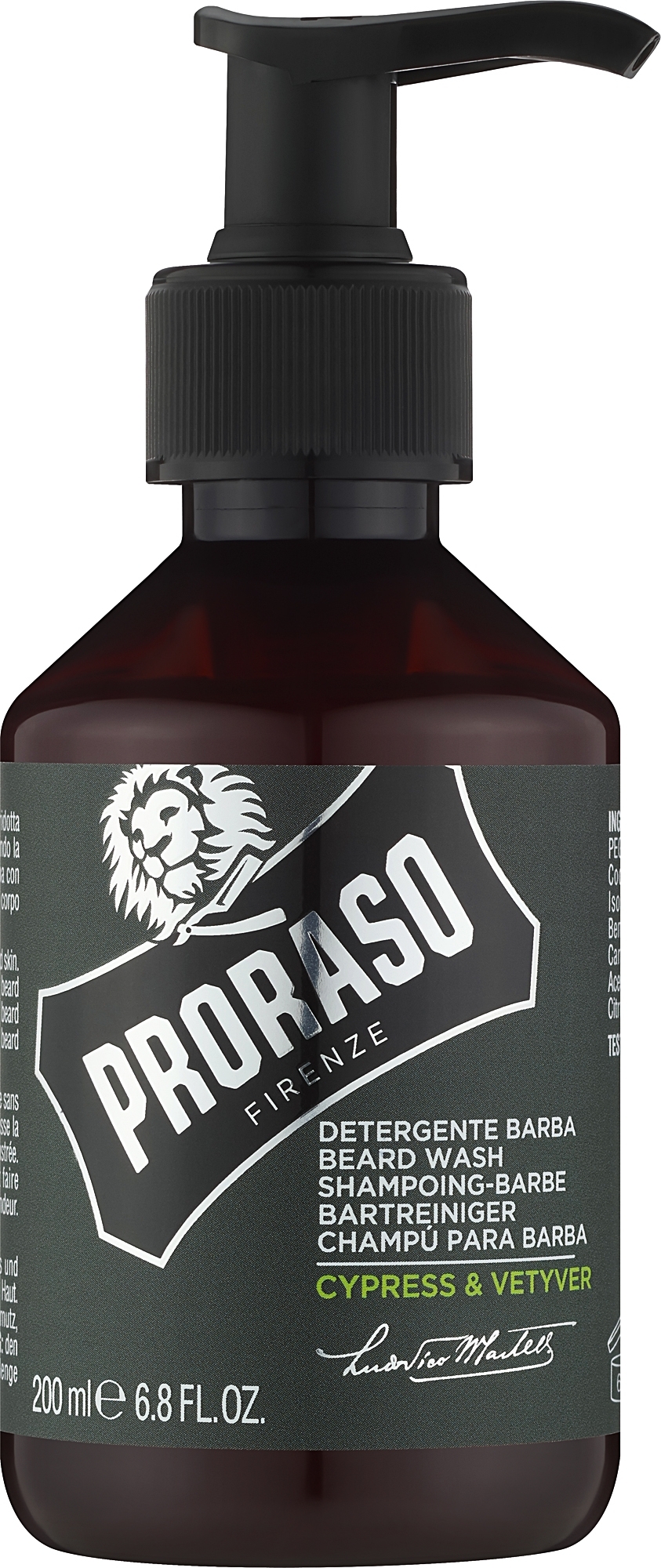 Proraso Single Blade Șampon pentru barbă 200ml