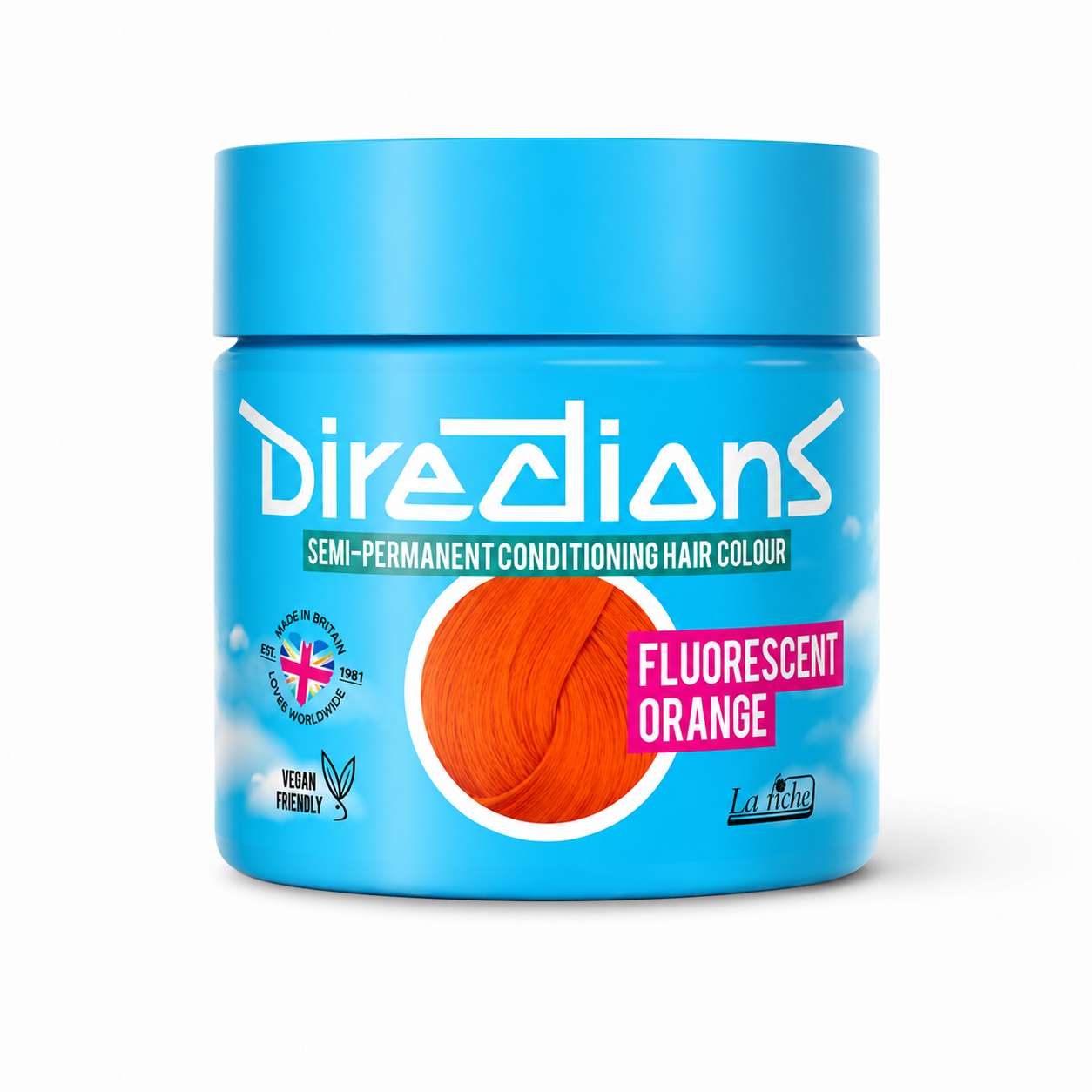 La Riche Directions Semi Permanent Tonic pentru păr semipermanent portocaliu fluorescent 100ml