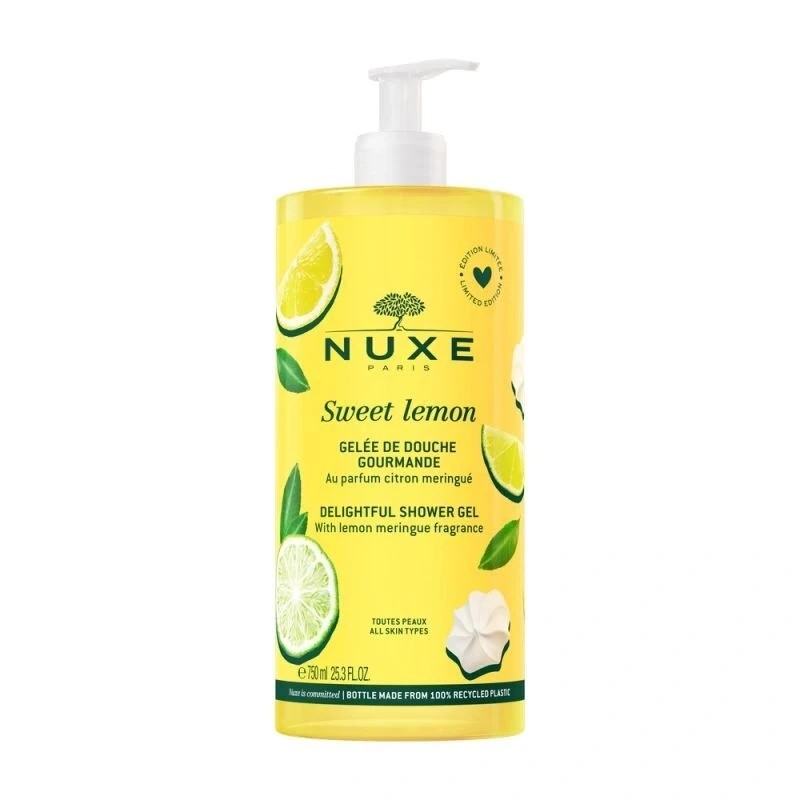 NUXE Gel de duș cu lămâie dulce 750ml
