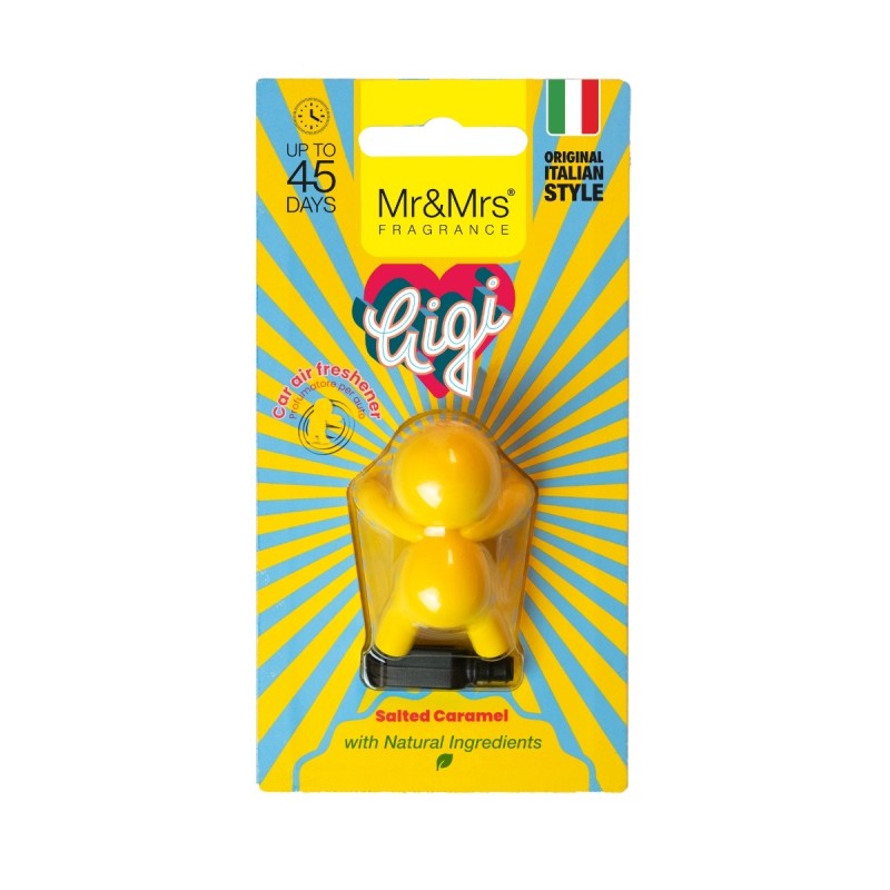 Odorizant auto Mr & Mrs Fragrance Gigi Caramel sărat