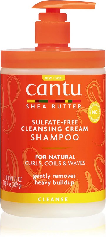 Șampon de curățare Cantu Shea Butter pentru păr creț 709g