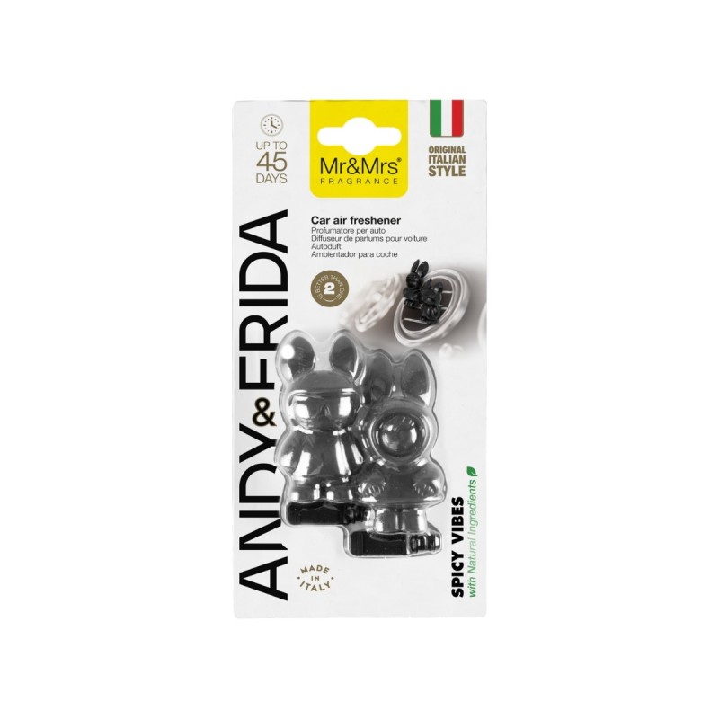 Odorizant auto Mr & Mrs Fragrance Andy & Frida Spicy Vibes