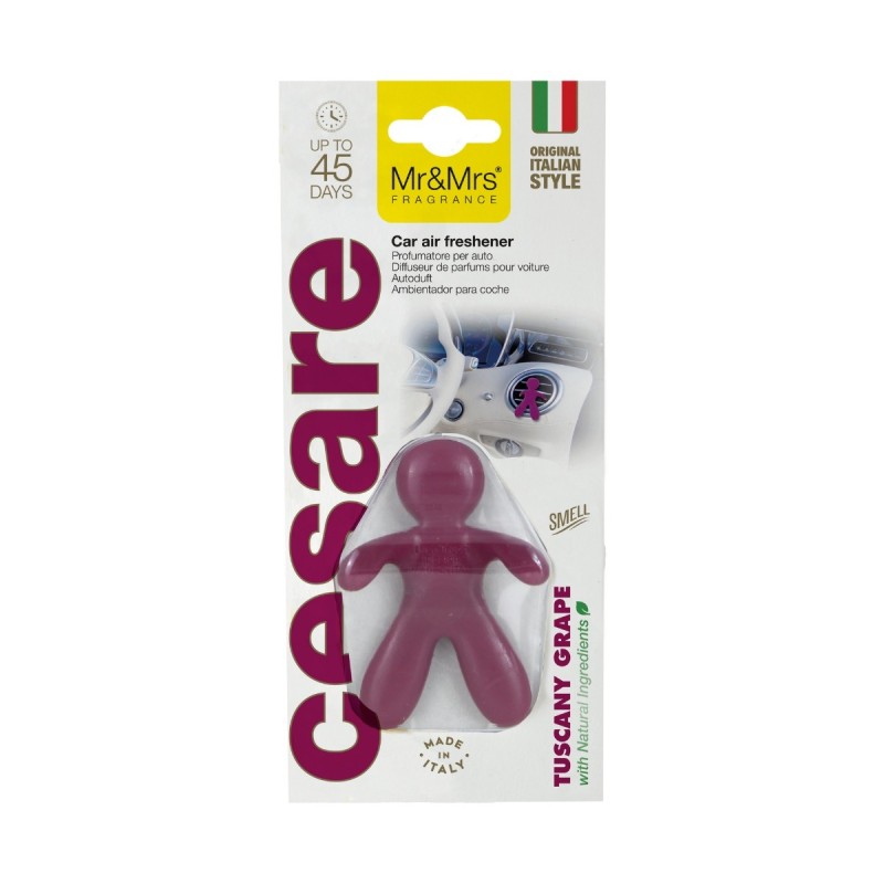 Odorizant auto Mr & Mrs Fragrance Cesare Tuscany Grape