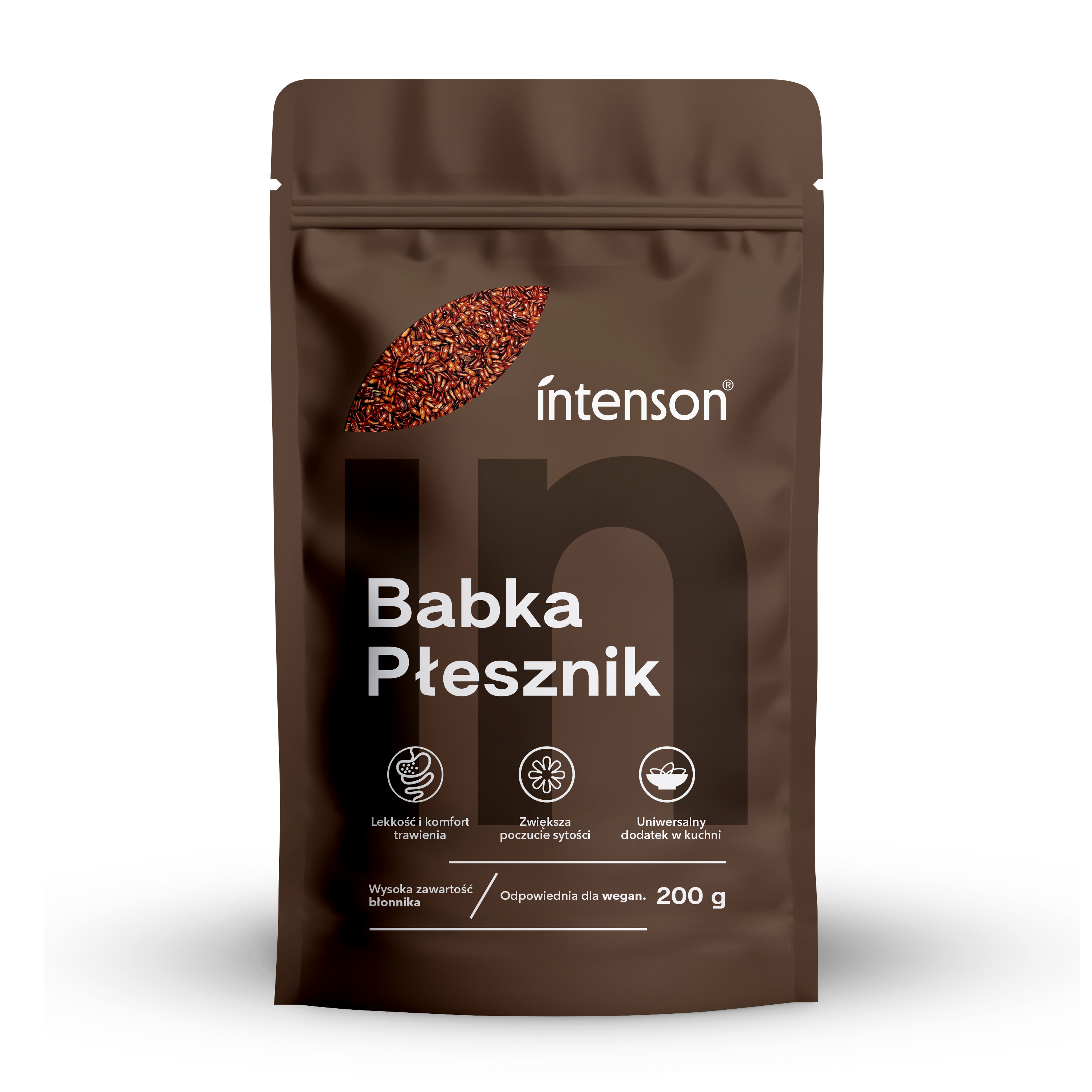 Intenson Babka Płesznik Nasiona 200g