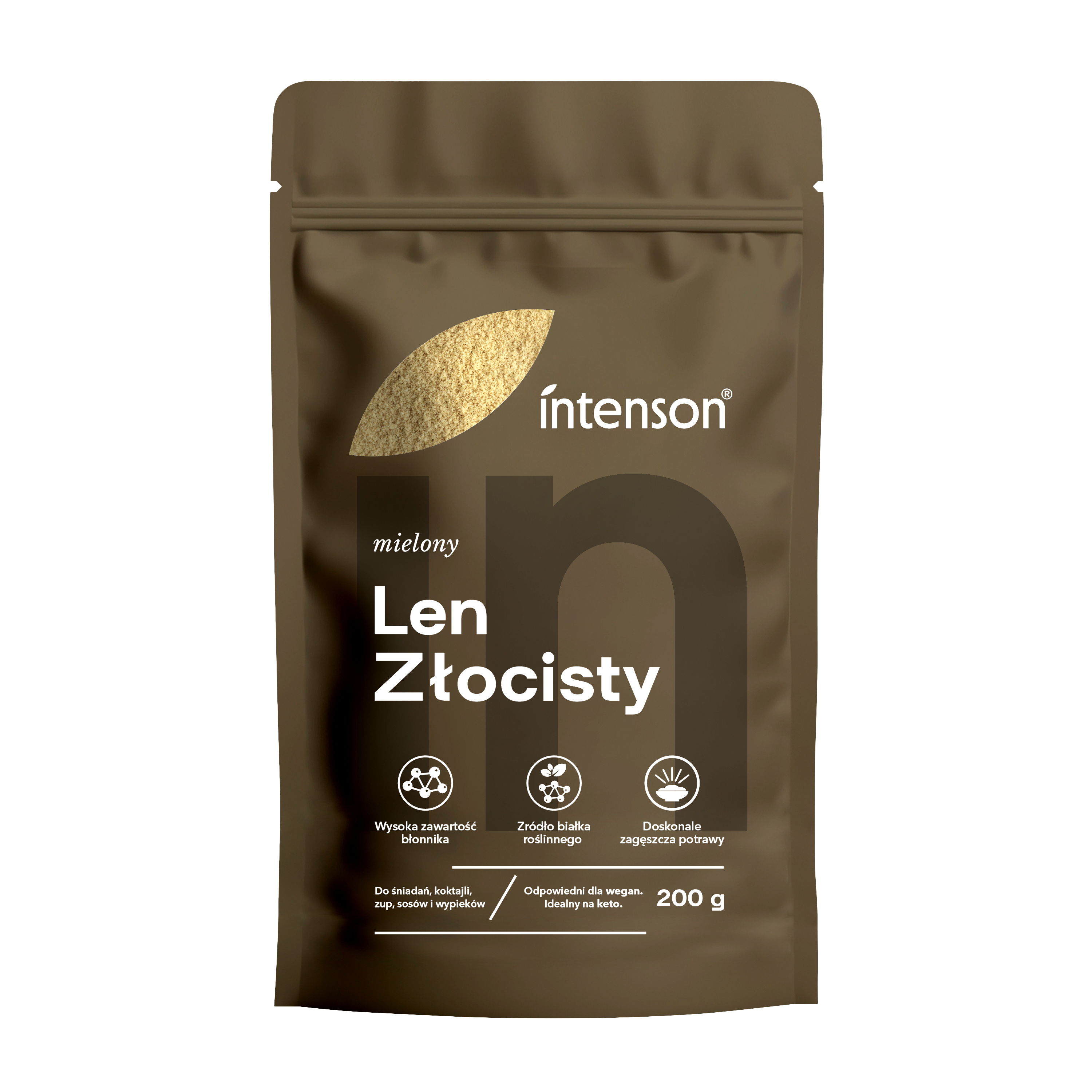 Intenson Golden Flax măcinat 200g