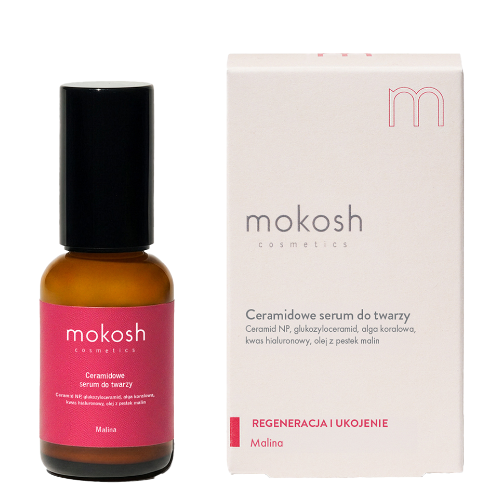 Mokosh Ceramide Facial Serum Raspberry 30ml