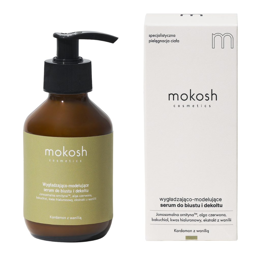 Mokosh Ser netezitor și modelator pentru bust și decolteu Cardamom cu vanilie 140ml
