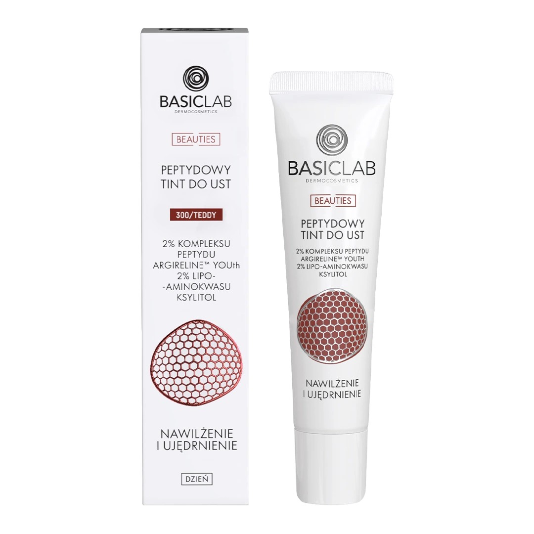 BasicLab Beauties Peptide Lip Tint Hidratare și fermitate 300 Teddy
