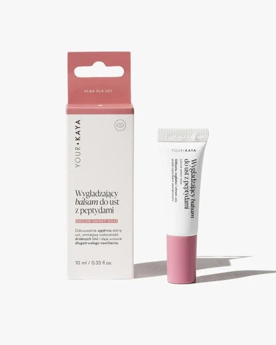 Your Kaya Balsam de buze netezitor cu peptide Smoky Rose 10ml