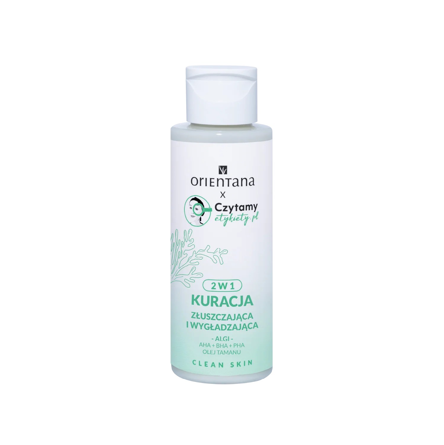 Orientana x We read labels.co.uk Tratament exfoliant și netezitor 2în1 100ml
